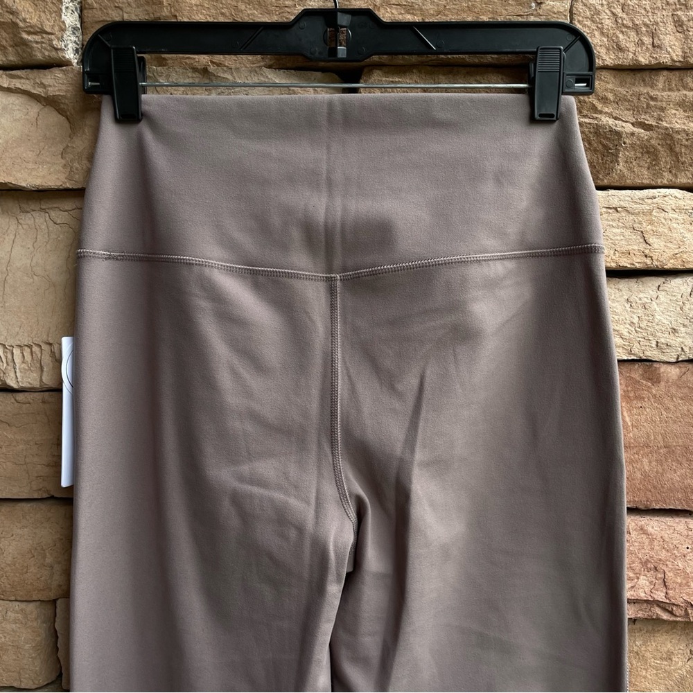 Yogalicious Lux mocha hi rise flare leggings Women Large NWT - Picture 9 of 12